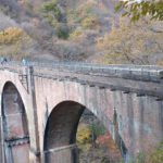 安中市松井田町、明治25年に造られた碓氷峠のめがね橋