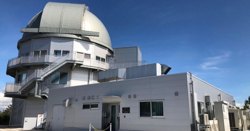 浅口市鴨方町、2018年に完成した宇宙物理学の研究拠点、京都大学岡山天文台