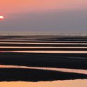 豊後高田市臼野、日本の夕日百選にも選ばれた真玉海岸の夕陽絶景
