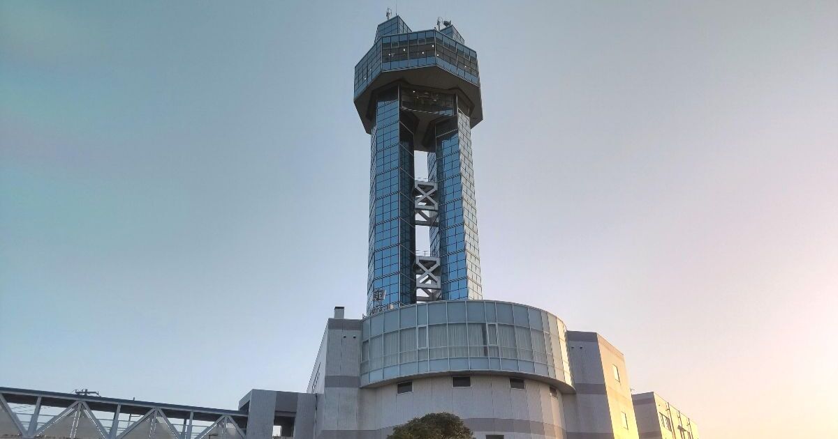 銚子市川口町、地元のランドマークでもある銚子ポートタワー