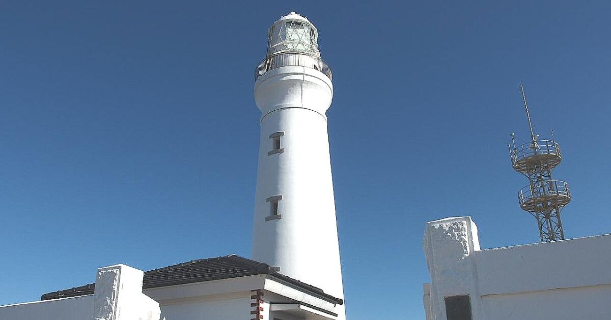 銚子市犬吠埼、1874年に建てられ、世界灯台100選、日本の灯台50選にも選ばれている犬吠埼灯台
