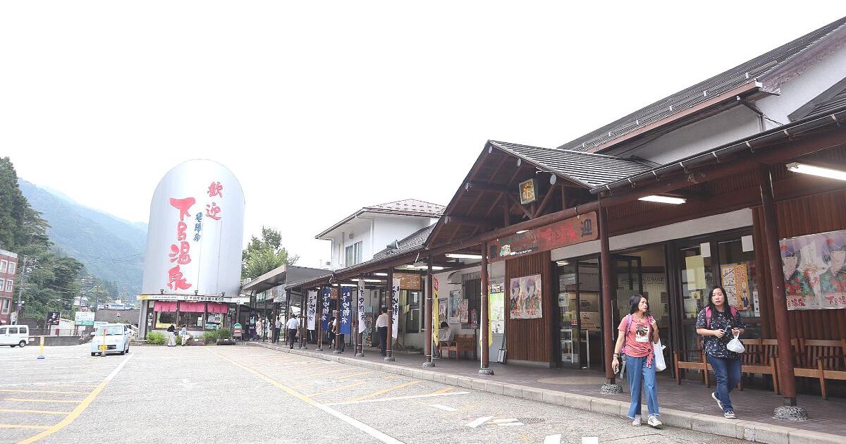下呂市幸田、日本三名泉の1つ、下呂温泉の最寄り駅、JR高山本線の下呂駅