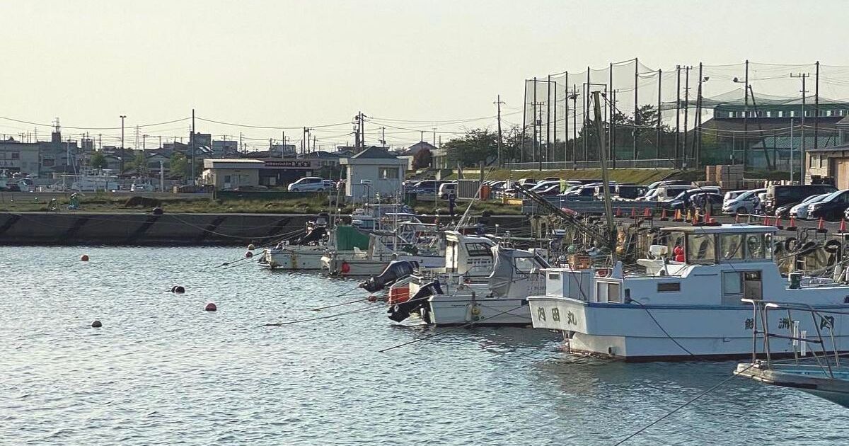 ひたちなか市湊本町、カツオ、サンマ、ヒラメなど様々な魚を水揚げする那珂湊漁港