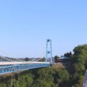 常陸太田市、茨城百景の1つにも数えられ、竜神ダムの上にかかっている竜神大吊橋