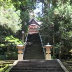加茂市加茂、726年に創建され、春には加茂まつりも行われる青海神社の風景