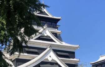 熊本市、日本三名城に数えられる熊本城