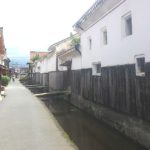 倉吉市魚町、江戸時代、明治時代の建物が多く残り、国の重要伝統的建造物群保存地区にもなっている、倉吉白壁土蔵群