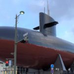 呉市、海上自衛隊呉史料館（てつのくじら館）に展示される実物の潜水艦