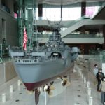呉市宝町、10分の1スケールの戦艦大和を展示している大和ミュージアム（呉市海事歴史科学館）