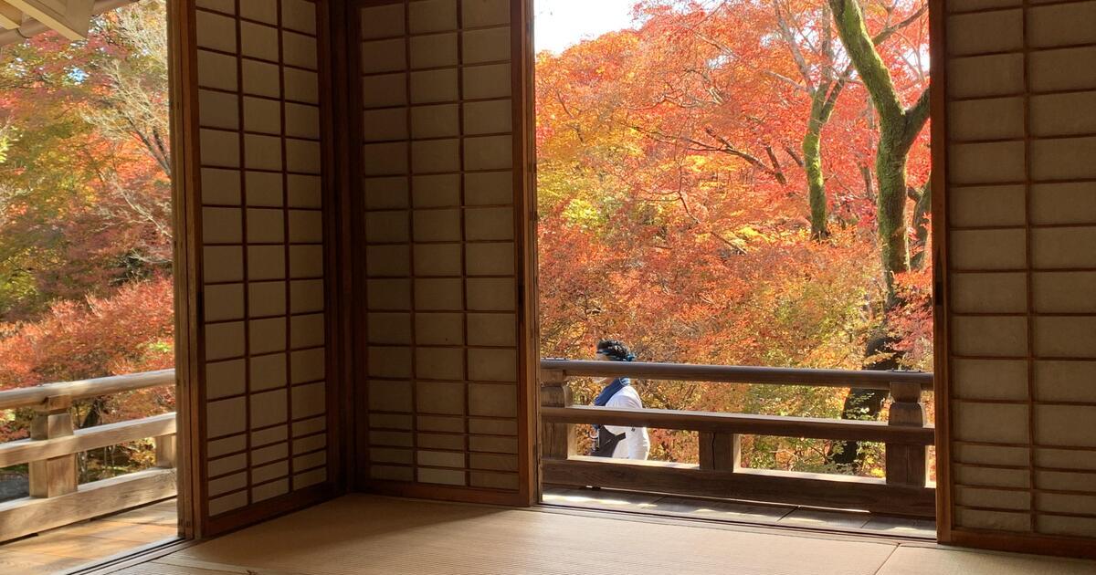 京都市右京区、紅葉が美しい嵯峨野、宝筐院