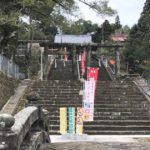 枕崎市寿町、願掛け神社として参拝する人も多い、天御中主神社（妙見神社）