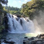 都城市、日本の滝百選に選ばれている関之尾滝