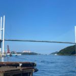長崎市西泊町、長崎市の南部と西部を最短距離で結ぶ、長崎湾の女神大橋