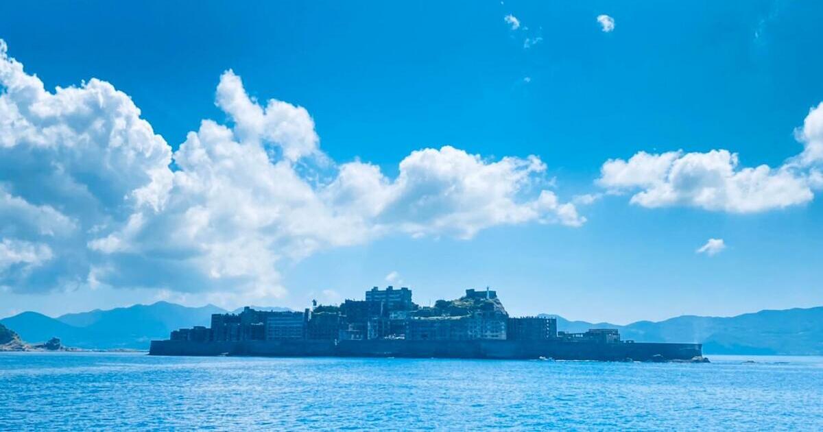 長崎市高島町、明治日本の産業革命遺産にも選ばれた軍艦島