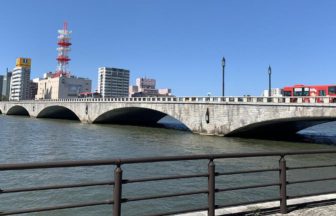 新潟市のシンボル、国指定重要文化財の萬代橋
