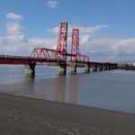 大川市、東洋一の可動鉄橋、筑後川昇開橋