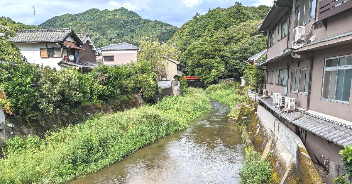 桜井市初瀬、古くから隠国の里とも呼ばれた初瀬、大和川沿いの風景