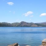仙北市西木町、たつこ姫伝説が残る田沢湖のたつこ像（日本百景）