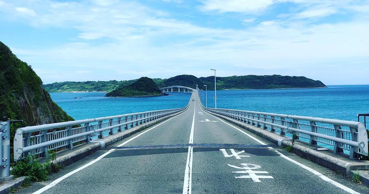 下関市の角島大橋