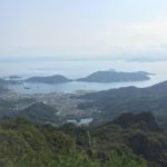 小豆島町、瀬戸内海国立公園の寒霞渓 鷹取展望台からの眺め