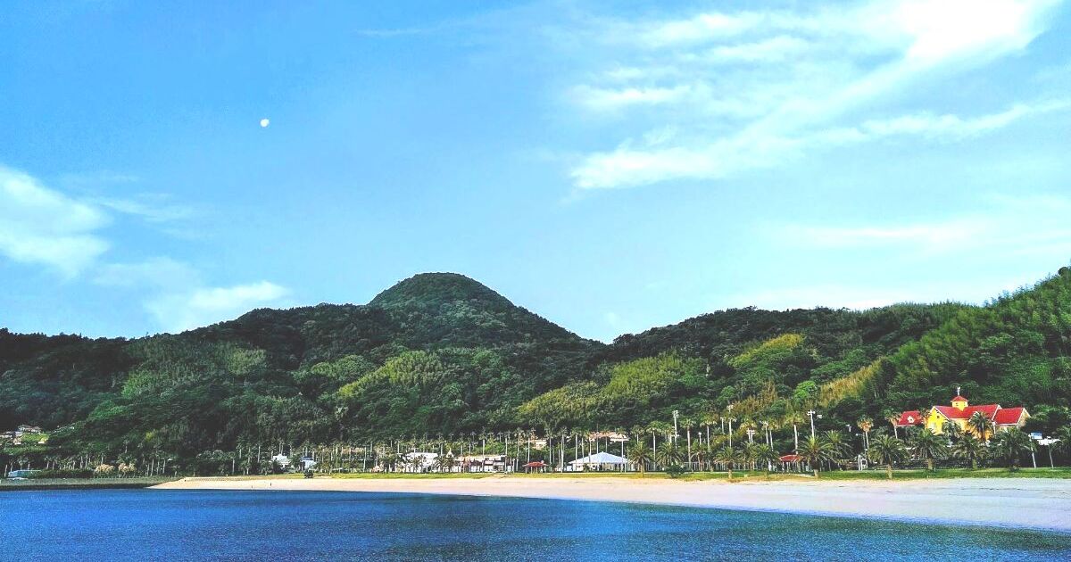 周防大島町平野、瀬戸内のハワイとも言われるサンシャインサザンセトの風景