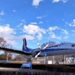 所沢市、所沢航空記念公園内のYS-11国産旅客機