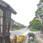 東御市本海野、かつての北国街道の歴史を今に伝える海野宿の風景（日本の道100選）