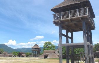 吉野ヶ里町田手、弥生時代の歴史、暮らしが復元されている国の特別史跡、吉野ヶ里歴史公園