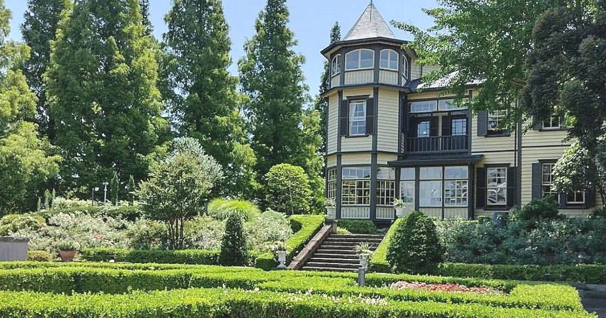 横浜市中区山手町、明治時代のイタリア領事館跡、山手イタリア山庭園