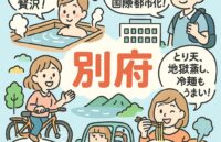 別府市の特徴、住みやすさは？