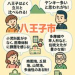八王子市の特徴、住みやすさは？