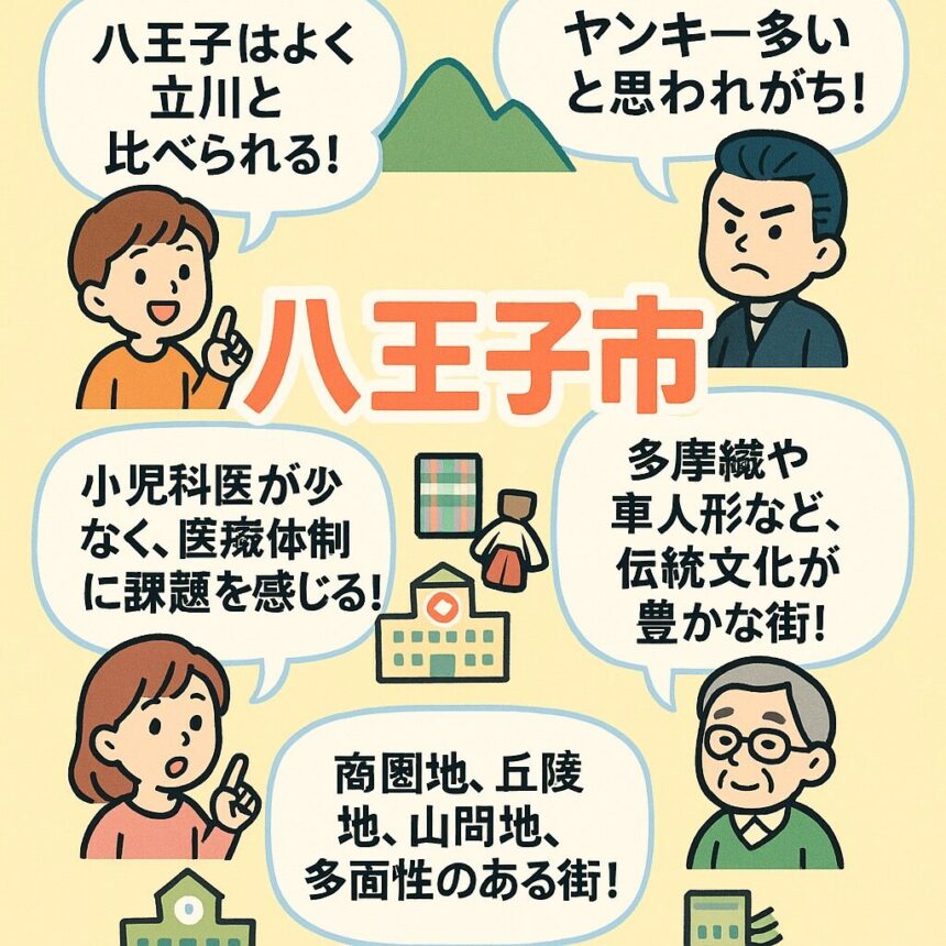 八王子市の特徴、住みやすさは？