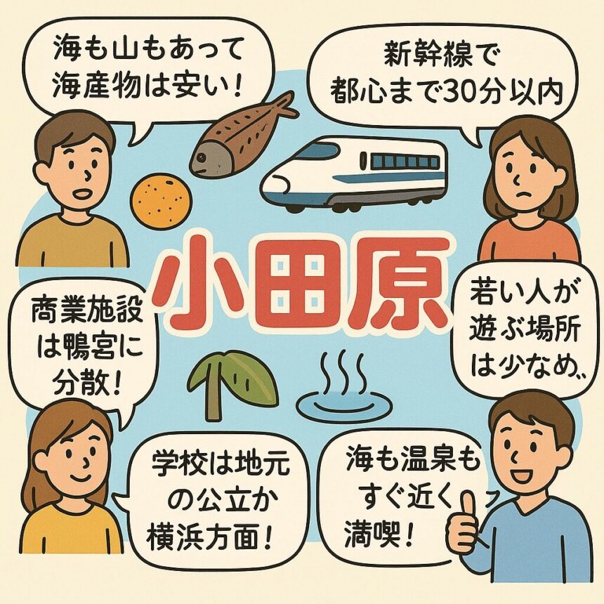 小田原市の特徴、住みやすさは？