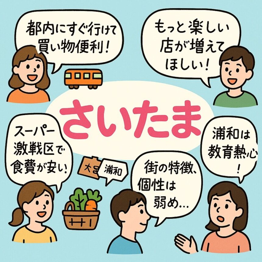 さいたま市の特徴、住みやすさは？