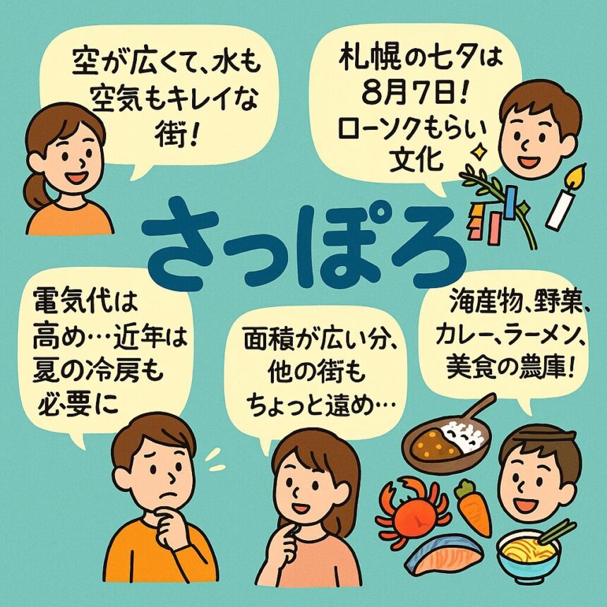 札幌市の特徴、住みやすさは？
