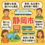 静岡市の特徴、住みやすさは？